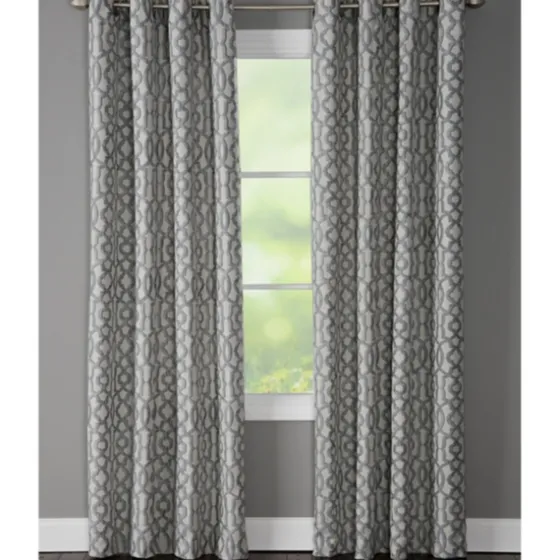 Chenille Single Curtain Panel, 84 In.-Kirkland's Home Online