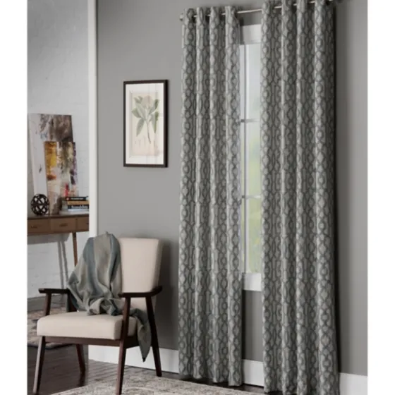Chenille Single Curtain Panel, 84 In.-Kirkland's Home Online