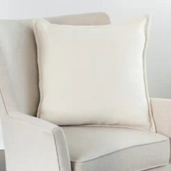 Chenille Texture Flange Pillow, 22 In.-Kirkland's Home Flash Sale
