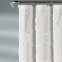 Chenille Trellis Shower Curtain-Kirkland's Home Cheap