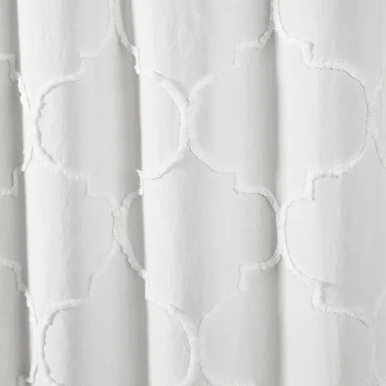 Chenille Trellis Shower Curtain-Kirkland's Home Cheap