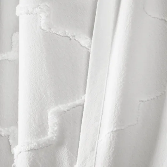 Chenille Trellis Shower Curtain-Kirkland's Home Cheap