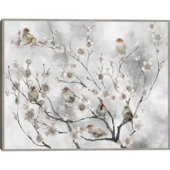 Cherry Blossom Birds Framed Canvas Art Print-Kirkland's Home Cheap