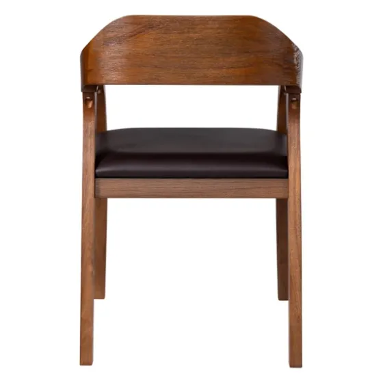 Chestnut Acacia Wood Dining Chair-Kirkland's Home Store