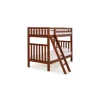 Chestnut Pine Wood Detachable Twin Bunk Bed-Kirkland's Home Outlet