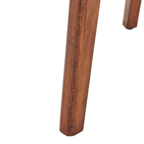 Chestnut Wood Triangular Accent Tables, Set Of 2-Kirkland's Home Hot