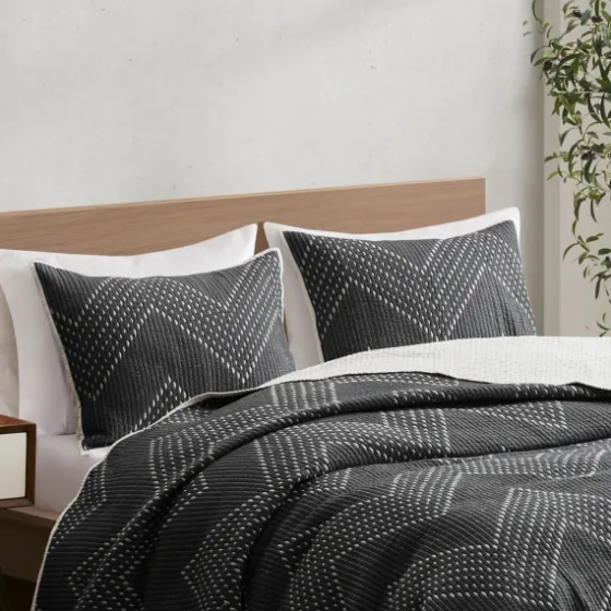 Chevron Full/Queen 3-Pc. Coverlet Set-Kirkland's Home Online