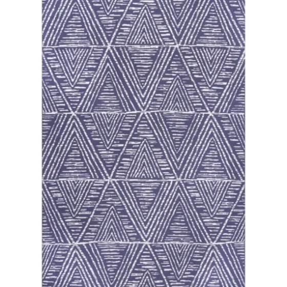 Chevron Indoor/Outdoor Area Rug, 6X9-Kirkland's Home Outlet