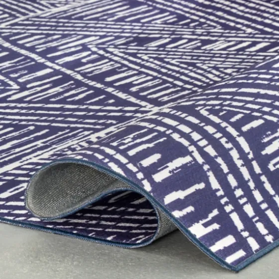 Chevron Indoor/Outdoor Area Rug, 6X9-Kirkland's Home Outlet