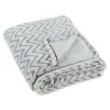 Chevron Plush Throw-Kirkland's Home Store