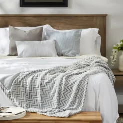 Chevron Plush Throw-Kirkland's Home Store