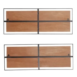 Chevron Wood Wall Plaques, Set Of 2-Kirkland's Home Best Sale