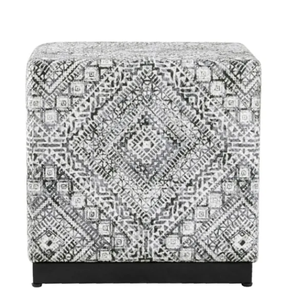 Chinle Velvet Cube Ottoman-Kirkland's Home New