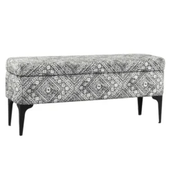 Chinle Velvet Storage Bench-Kirkland's Home New