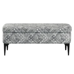 Chinle Velvet Storage Bench-Kirkland's Home New