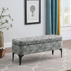 Chinle Velvet Storage Bench-Kirkland's Home New