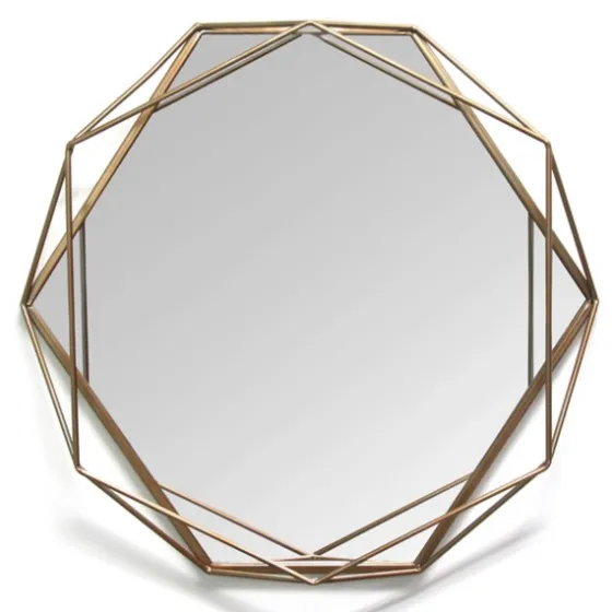 Chloe Gold Metal Wall Mirror-Kirkland's Home Clearance