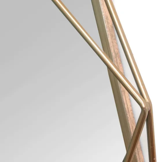 Chloe Gold Metal Wall Mirror-Kirkland's Home Clearance