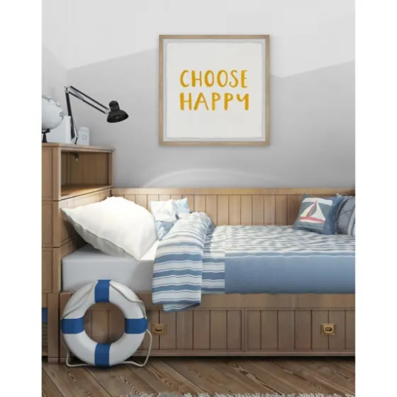 Choose Happy Framed Wall Plaque-Kirkland's Home Cheap