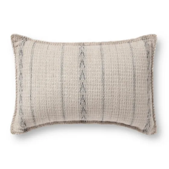 Chris Loves Julia X Loloi Striped Athena Pillow-Kirkland's Home Cheap