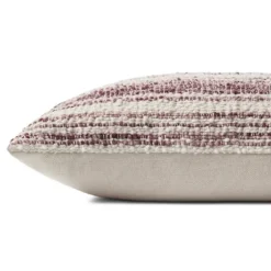 Chris Loves Julia X Loloi Burgundy Darcy Pillow-Kirkland's Home Hot