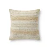 Chris Loves Julia X Loloi Gold Anderson Pillow-Kirkland's Home Fashion