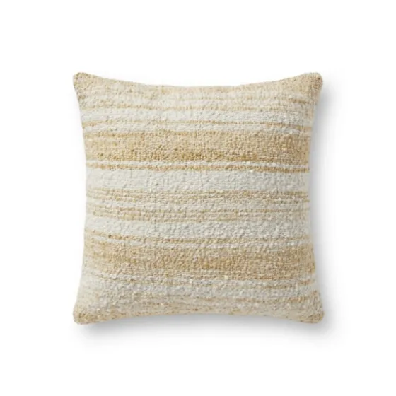 Chris Loves Julia X Loloi Gold Anderson Pillow-Kirkland's Home Fashion