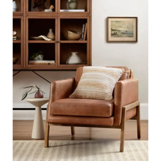 Chris Loves Julia X Loloi Gold Anderson Pillow-Kirkland's Home Fashion