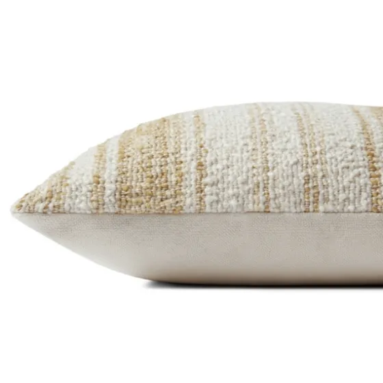 Chris Loves Julia X Loloi Gold Anderson Pillow-Kirkland's Home Fashion