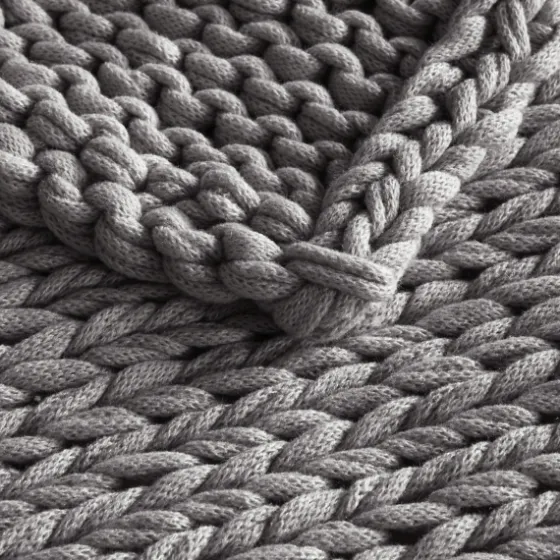 Chunky Double Knit Cozy Throw-Kirkland's Home Store