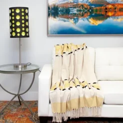 Chunky Stitch Cotton Throw-Kirkland's Home Discount