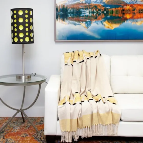 Chunky Stitch Cotton Throw-Kirkland's Home Discount