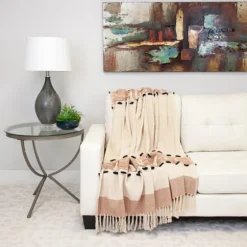 Chunky Stitch Cotton Throw-Kirkland's Home Discount