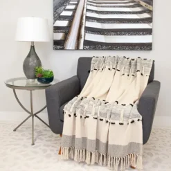 Chunky Stitch Cotton Throw-Kirkland's Home Sale