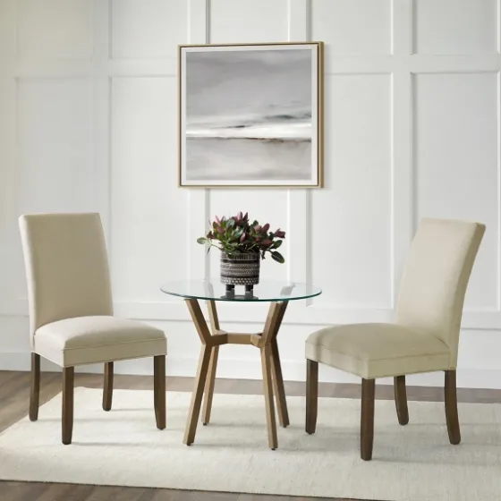 Cianna Cream 2-Pc. Upholstered Dining Chair Set-Kirkland's Home Discount