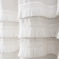 Ciel Tassel Shower Curtain-Kirkland's Home Discount