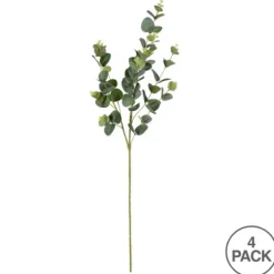 Cinerea Eucalyptus Leaf Stems, Set Of 4-Kirkland's Home Hot