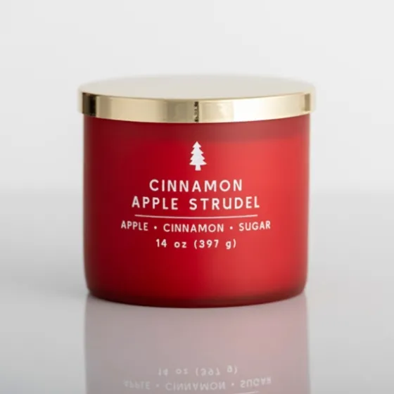 Cinnamon Apple Strudel Triple Wick Jar Candle-Kirkland's Home Shop