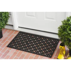 Circles Rubber Doormat-Kirkland's Home Best Sale