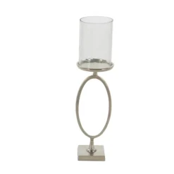 Circular Center Hurricane Candle Holder-Kirkland's Home New