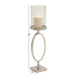 Circular Center Hurricane Candle Holder-Kirkland's Home New