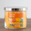 Citrus Burst Three Wick Jar Candle-Kirkland's Home Shop
