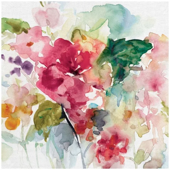 Citrus Floral Punch Canvas Art Print-Kirkland's Home Fashion