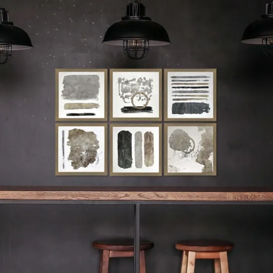 City Loft 6-Pc. Gold Framed Art Print Set-Kirkland's Home Flash Sale