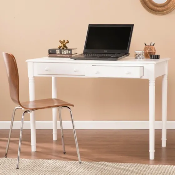 Classic 2-Drawer Wood Desk-Kirkland's Home Shop