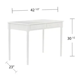 Classic 2-Drawer Wood Desk-Kirkland's Home Shop