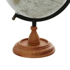 Classic Ivory Mango Wood Base Globe-Kirkland's Home Flash Sale