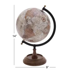 Classic Ivory Mango Wood Base Globe-Kirkland's Home Flash Sale