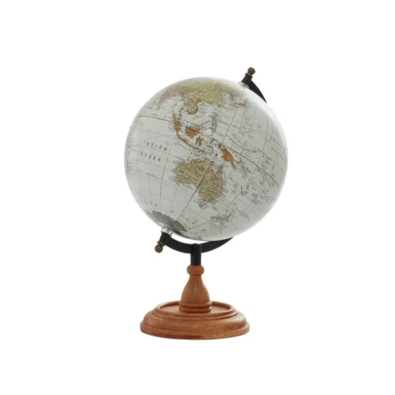 Classic Ivory Mango Wood Base Globe-Kirkland's Home Flash Sale