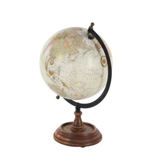 Classic Ivory Mango Wood Base Globe-Kirkland's Home Flash Sale